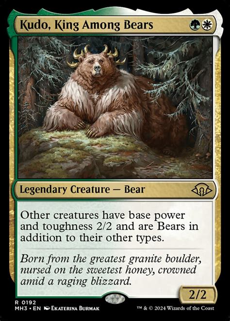 ≫ MTG Kudo, King Among Bears decks and prices April 2026 • MTG DECKS