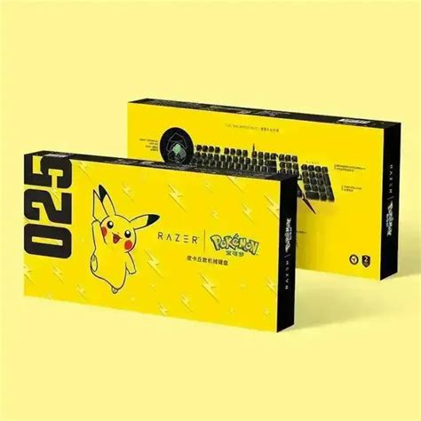 Razer Pokemon Pikachu Limited Edition Mechanical Keyboard