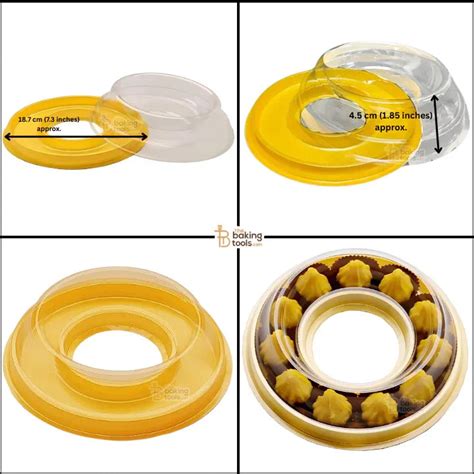 Round Modak Box – Ring Modak Container for Sweets