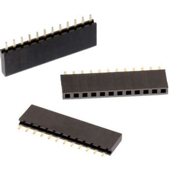 61301411821 基板接続用ピンヘッダ 14極 2.54mm 1列 1セット 240個入 1セット(240個) WURTH ...