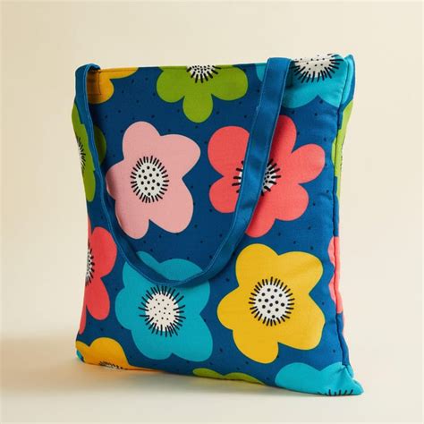 Buy Corsica Retroglitz Printed Tote Bag from Corsica by Home Centre at ...