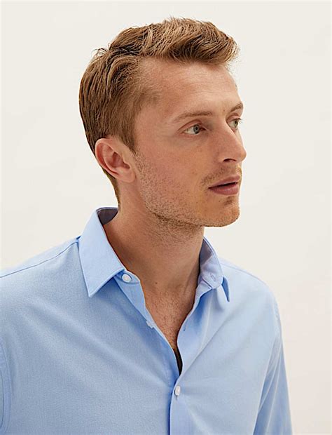 Buy Regular Fit Pure Cotton Shirt at Marks & Spencer