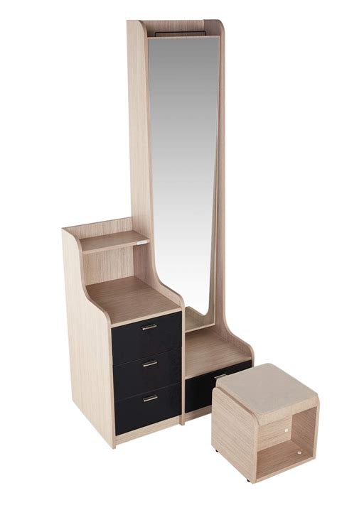 Godrej Interio New Florid Dressing Table with Stool (Line Wood and Mat ...