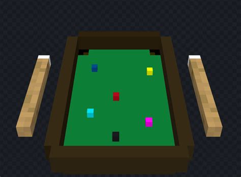 Image result for Minecraft Small Pool Table