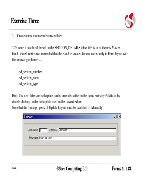Image result for Oracle Forms 6I Example