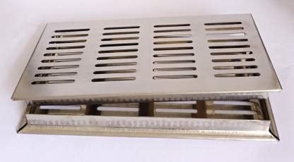 Mayan SS Kitchen Air Ventilation Jali (7.5 inch) 2 Pcs Externally ...