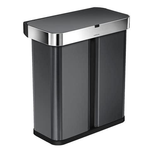 Abfalleimer Liner Pocket 45 Liter, Simplehuman, VB 020839, Schwarz ...