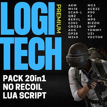 Image result for Logitech No Recoil Script Pubg