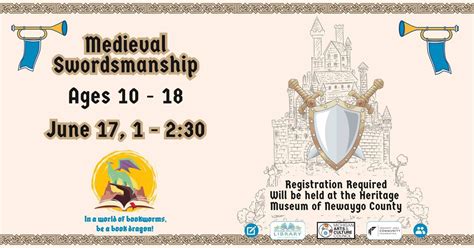 Medieval Swordsmanship Class - Ages 10 to 15 - RSVP Below, Heritage ...