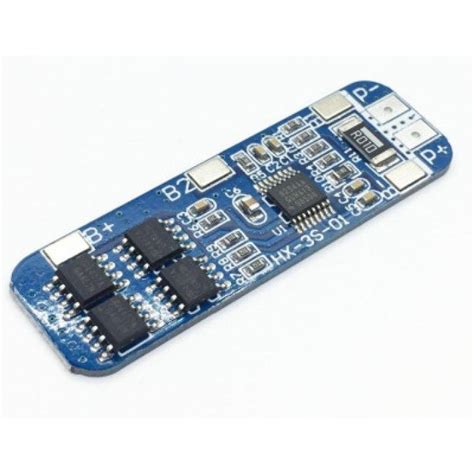 3S 11.1V 10A 18650 Lithium Battery Overcharge And Over-current