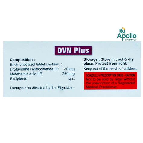 DVN Plus Tablet | Uses, Side Effects, Price | Apollo Pharmacy