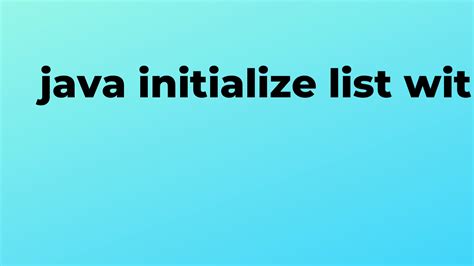 How to Initialize a String in Java 的图像结果