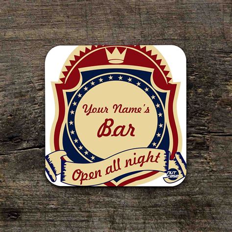 Buy Custom Bar Coasters For Restaurants Bars Cafes Pubs – Nutcase