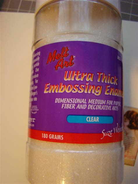 Using Embossing Powder On Glass 的图像结果