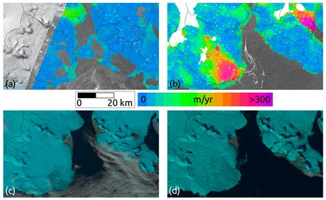 Circum-Arctic Changes in the Flow of Glaciers and Ice Caps from ...