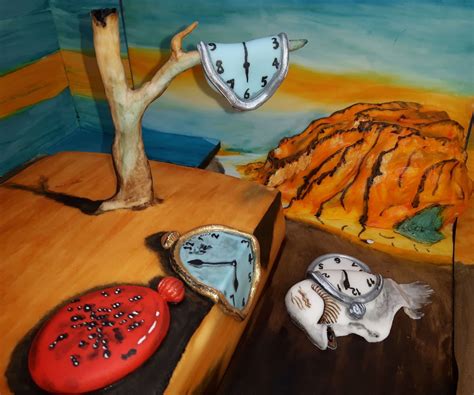 BOTANICAL ART AND ARTISTS: Melting Clocks Painting Artist