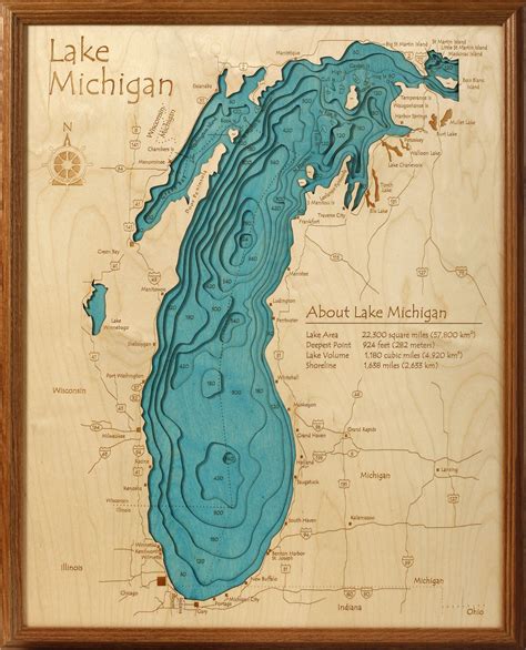 Grass Lake Il Depth Map at Fletcher Luke blog