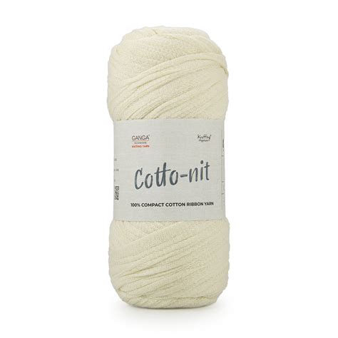 Cotto-nit Compact Cotton Ribbon Yarn - Knitting Happiness
