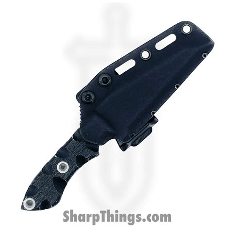 T.Kell Knives - GuardBlkMic - Guardian - Fixed Blade Knife - 80crv2 ...