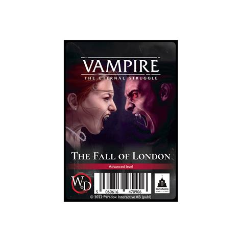 VAMPIRE THE ETERNAL STRUGGLE FALL OF LONDON EN ESPAÑOL - Quantum Boardgames