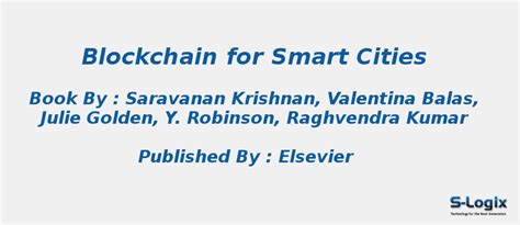 Good Research Books in Blockchain for Smart Cities | S-Logix
