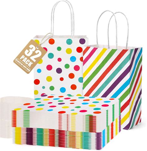 TOXOY 32PCS Party Favor Paper Bags, 5.5x2.8x8 India | Ubuy