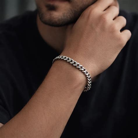 Demigod Matte Curb Bracelet – The Sterling Shop