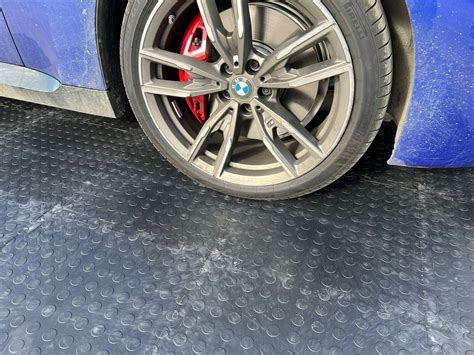 Interlocking Garage Flooring Tiles Heavy Duty 12mm thick workshop floor ...