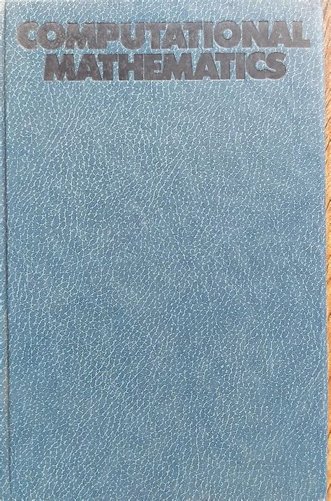 Computational Mathematics : Amazon.in: Books