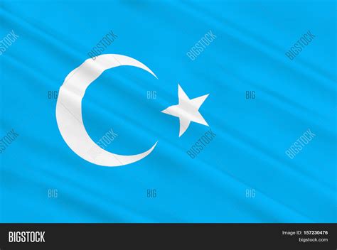 Flag Xinjiang Image & Photo (Free Trial) | Bigstock