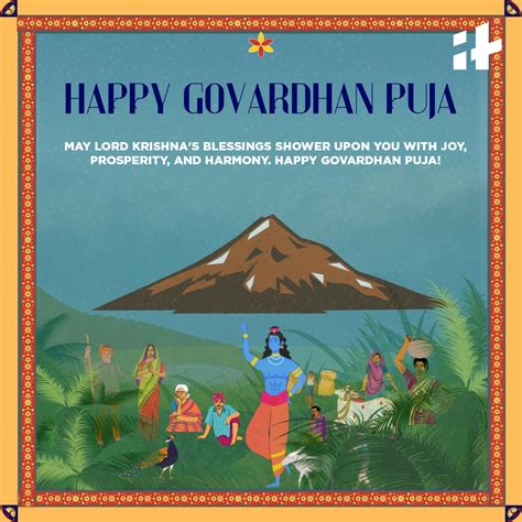 101+ Auspicious Govardhan Puja Wishes 2023, Quotes And Images
