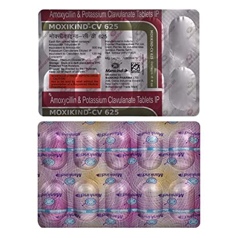 Moxikind-CV 625 - Strip of 10 Tablets : Amazon.in: Health & Personal Care