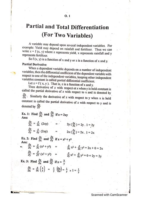 2nd sem MA Economics- quantitative methods- Partial and Total ...