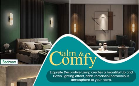 Groeien Pack of 2 Modern LED 15watt Round Shape Nordic Sconce ...