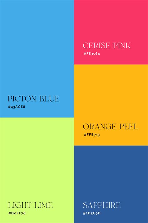 10 Bold Colour Palettes for Startups in 2024: Elevate Your Brand with Eye-catching Designs — JK ...