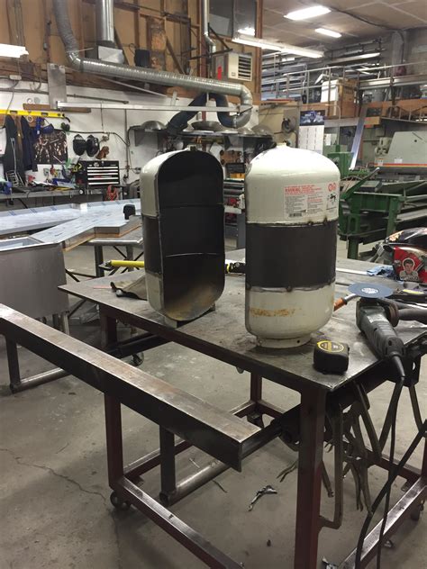 Fire Pit Made From Propane Tank - fire pit made from old propane tank ...