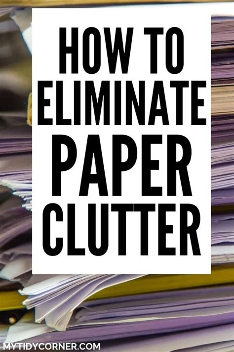 Image result for Paper Declutter Tips