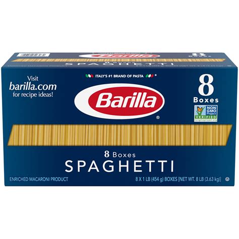 Barilla® Classic Blue Box Pasta Spaghetti 8x16 oz - Walmart.com ...