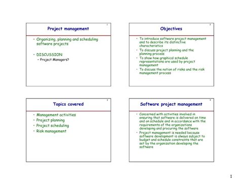 Image result for Project Management Unit Objective
