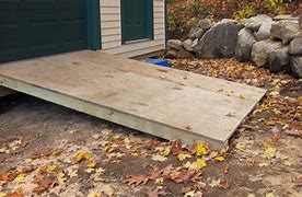 Image result for Building a Ramp for Shed