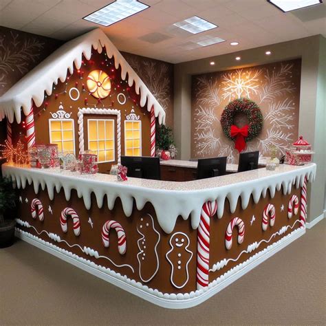 Add holiday charm to your workspace with these gingerbread house ...