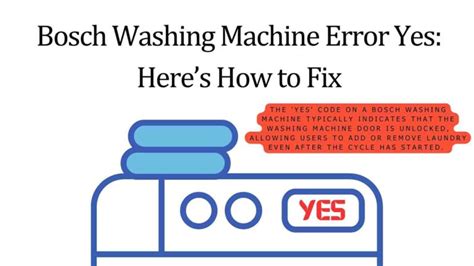 Image result for Bosch Washing Machine Error Pump