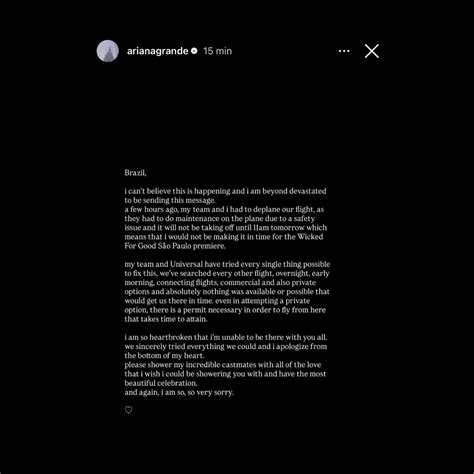 Ela não vem mais! Fãs reagem ao cancelamento da vinda de Ariana Grande ...