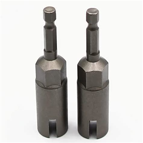 2PCS Deep Power Wing Nut Driver, 1/4" Hex Shank Slot Wing Nut Drill Bit ...