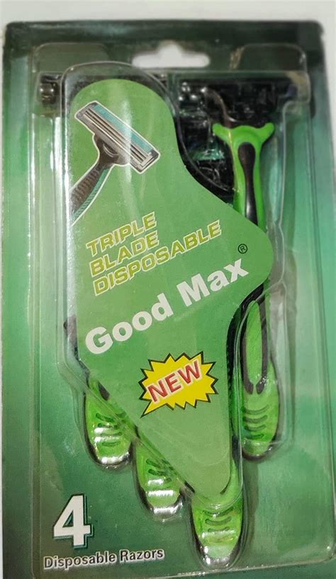 GOOD MAX Triple Blade Disposable Razors : Amazon.in: Health & Personal Care