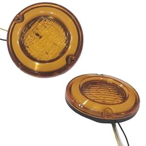 AP LED FOG LAMP Mini-Round LED Tail Light Set for E-Rickshaw, Trucks ...