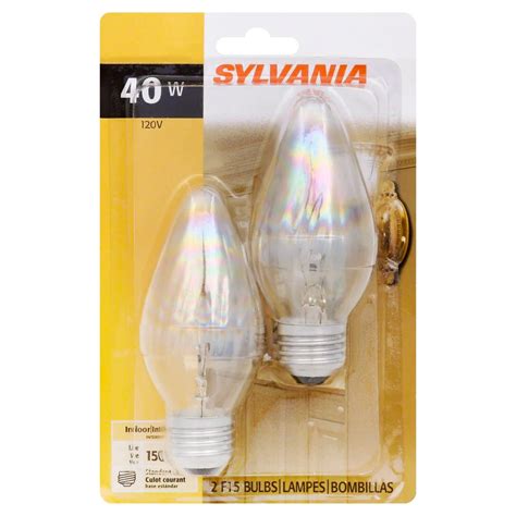 Sylvania F15 40-Watt Standard Base Indoor Light Bulbs - Shop Light ...
