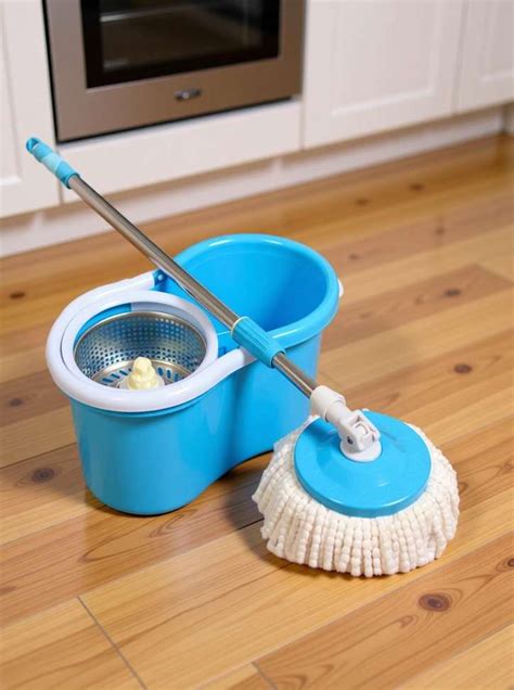JSN Spin Mop Bucket Stick Rod With 1 Microfiber Refill Mop Set Price in ...