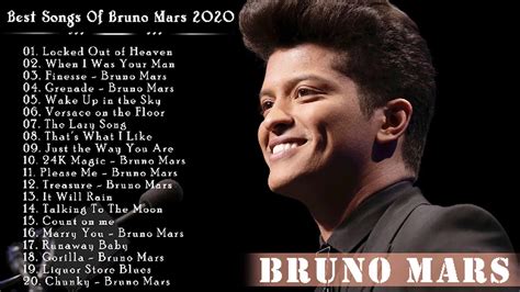 The Best of Bruno Mars ♡ Bruno Mars Greatest Hits Album 2020 - YouTube