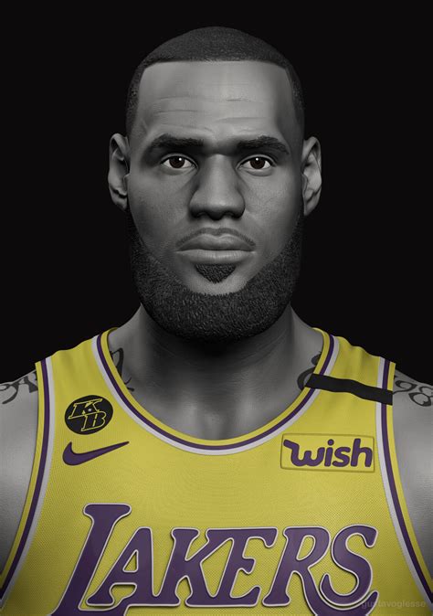 Lebron James Portrait